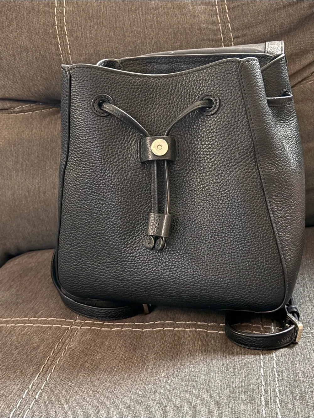 kate spade ♠️ pebbled leather backpack